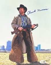 Chuck Norris foto firmata