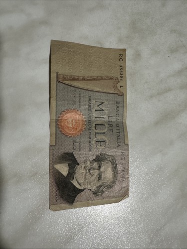 Banconota mille lire - banconota,