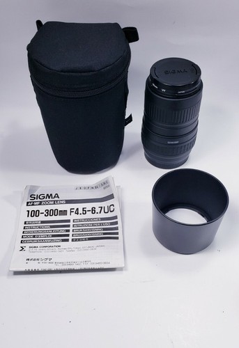 Sigma zoom 100 300mm - zoom, 100-300mm