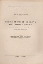 NORME TECNICHE PROVA TRATTRICI