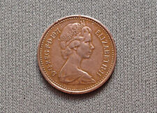 Gran Bretagna Elisabetta II 1971 1/2 New Penny
