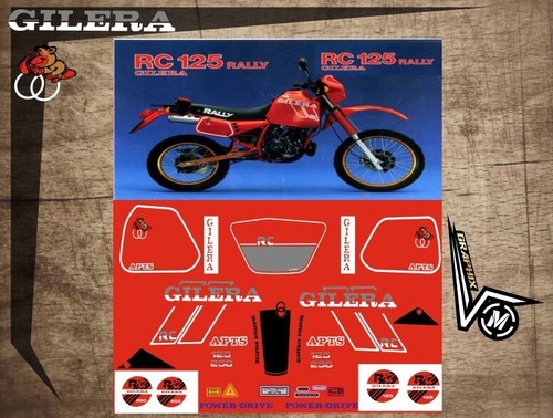Kit gilera 125 250 rally - kit,