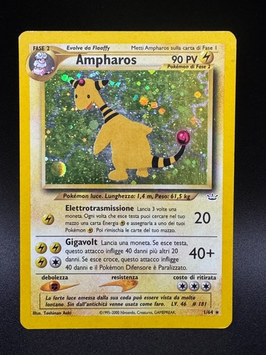 Pokémon 2001 ampharos 64 - 2001, 1/64