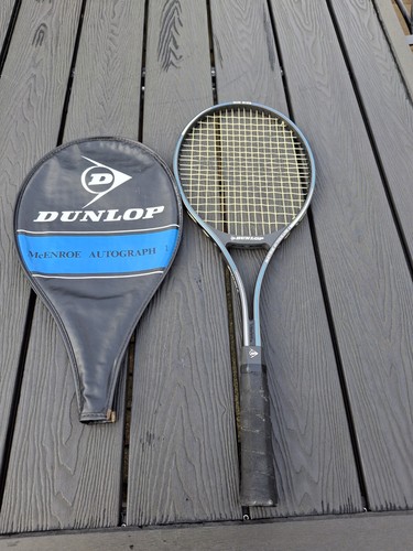 Dunlop mcenroe autografo - dunlop, 1
