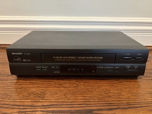 Sharp vcr vhs - hi, stereo