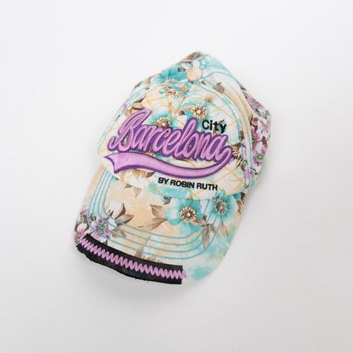 Berretto baseball floreale - da,