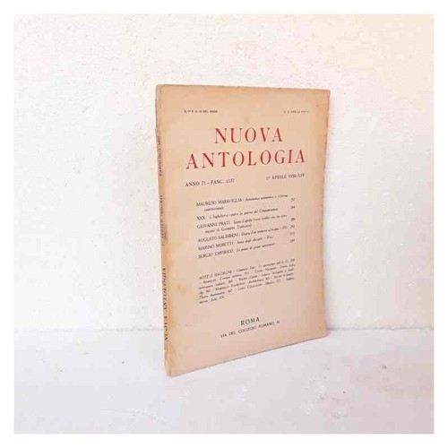 Nuova antologia rivista - nuova,