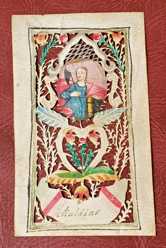Antica miniatura pergamena - antica,
