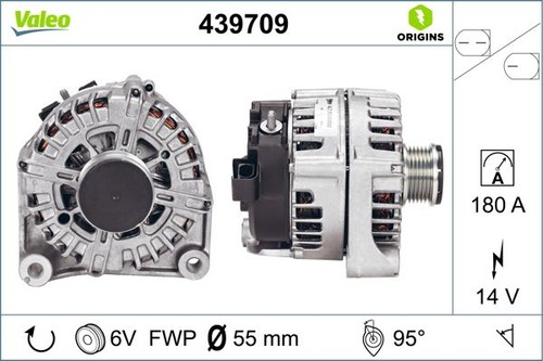 Alternatore 439709 valeo per - alternatore,