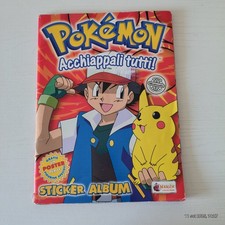 Album figurine Pokemon Acchiappali tutti