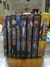 Throne Of Glass 8 Book Set By Sarah J Maas (Paperback English Book Soft Cover)