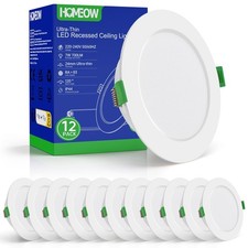 12x Faretti LED da Incasso per