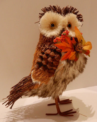 Figura gufo peluche - gufo, di