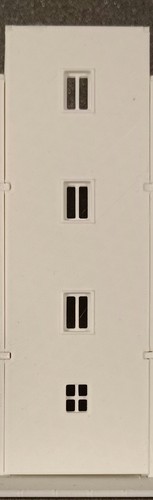 Casa per fondale - plastico, h0