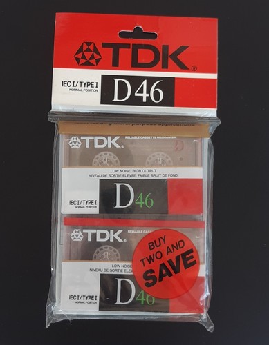 Audio cassette tdk - audio, d
