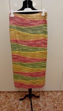 Gonna MISSONI Sport Maxi Multicolor Con Fodera Tg 48 MAI usata Vendo...