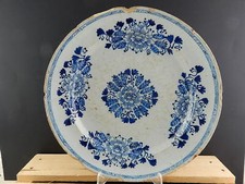 Antique large ceramic plate - antique,