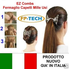 4 FERMAGLIO FERMACAPELLI