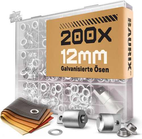200 occhielli 12mm ricambio - occhielli,