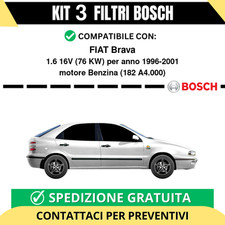 KIT BOSCH 3 Filtri tagliando