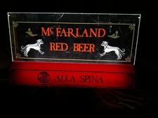 rara insegna luminosa vintage