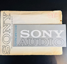 1979 SONY HI-FI COMPONENTS CATALOG - Turntables, Receivers, Cassette Decks, MORE
