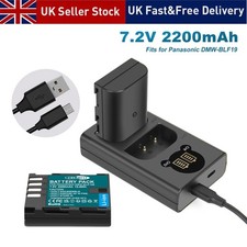 2x DMW-BLF19 batteria e doppio