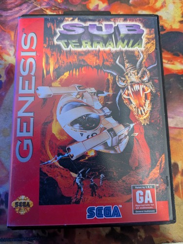 Sub terrania sega genesis - terrania,