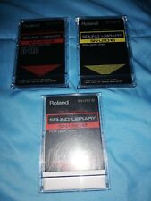 ROLAND  3 CARD SN-U110 - 06-10-12  X  U110/U220/U20/ECC.