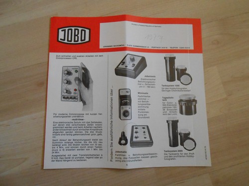 Jobo color processor - color-processor, cpe