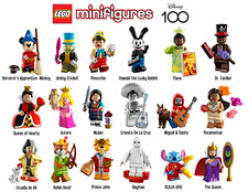 Lego Disney 100th Anniversary Minifigures 71038 nuovo sigillato in fabbrica 2023 scegli tu