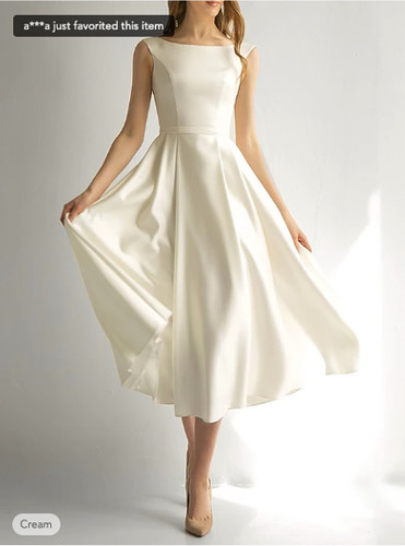 Abito sposa semplice doccia - abito, da