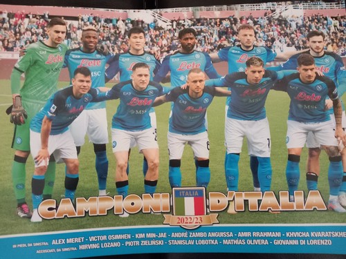 Poster napoli campioni - poster,