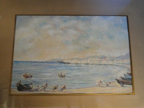 Tableau pastel encadré michel - tableau,