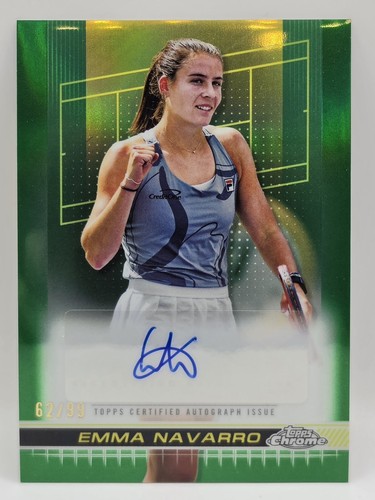 Emma navarro 2024 topps - 2024, cromo