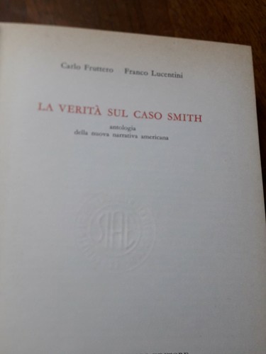 Fruttero lucentini verità - lucentini., la