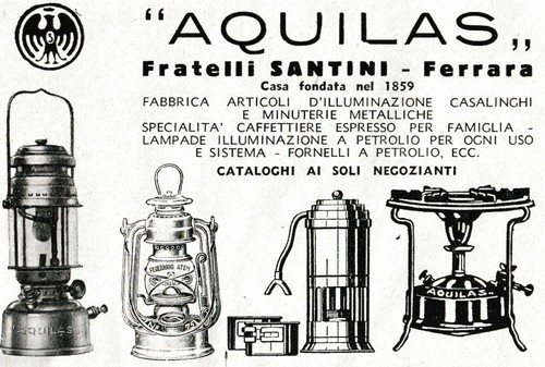 Pubbl 1940 aquilas fratelli - aquilas,