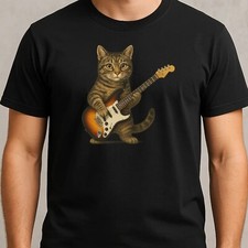 Shirt uomo gatto con - t-shirt,