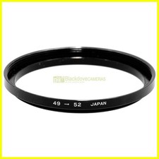 Adattatore step up 49/52mm x filtri M52 su obiettivi diametro 49. Adapter.