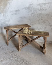 Coppia Antichi Sgabelli