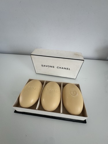 Vintage chanel savons soap set - savons,