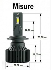kit led H7/H18 CANBUS RIATEC BI-RADIATOR 15000 LUMENS REALI