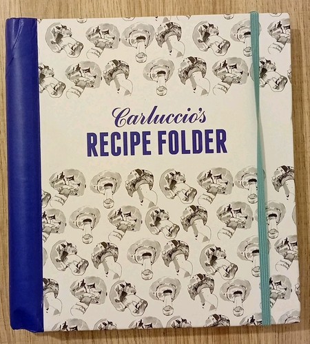Carluccio recipe folder - carluccio, by