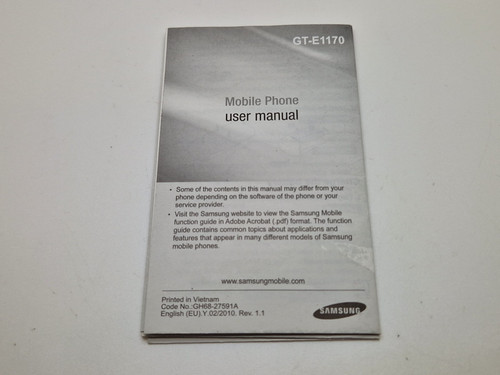 Nuovo vecchio stock - samsung, gt