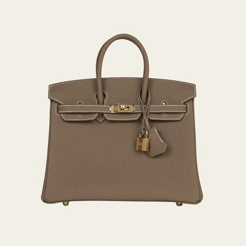 Hermès etoupe birkin - hermès, 25
