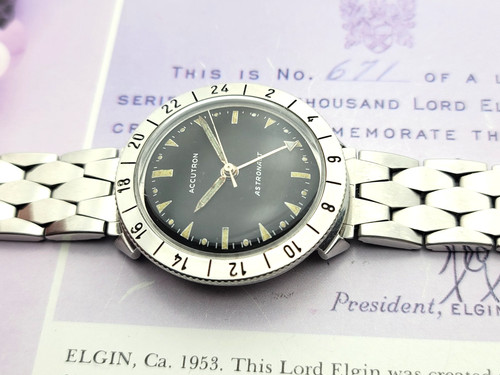 1964 accutron astronaut - (m4),