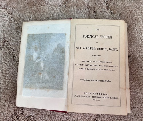 1850 the poetical works - 1850, sir