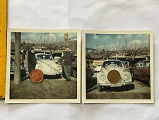 LOTTO FOTO MAGGIOLINO MAGGIOLONE VOLKSWAGEN BEETLE AUTO D'EPOCA VINTAGE.