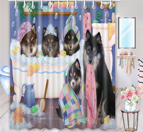 Tenda doccia cane lapphund