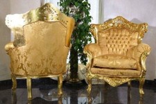 Poltrona trono sedia chair in - poltrona,